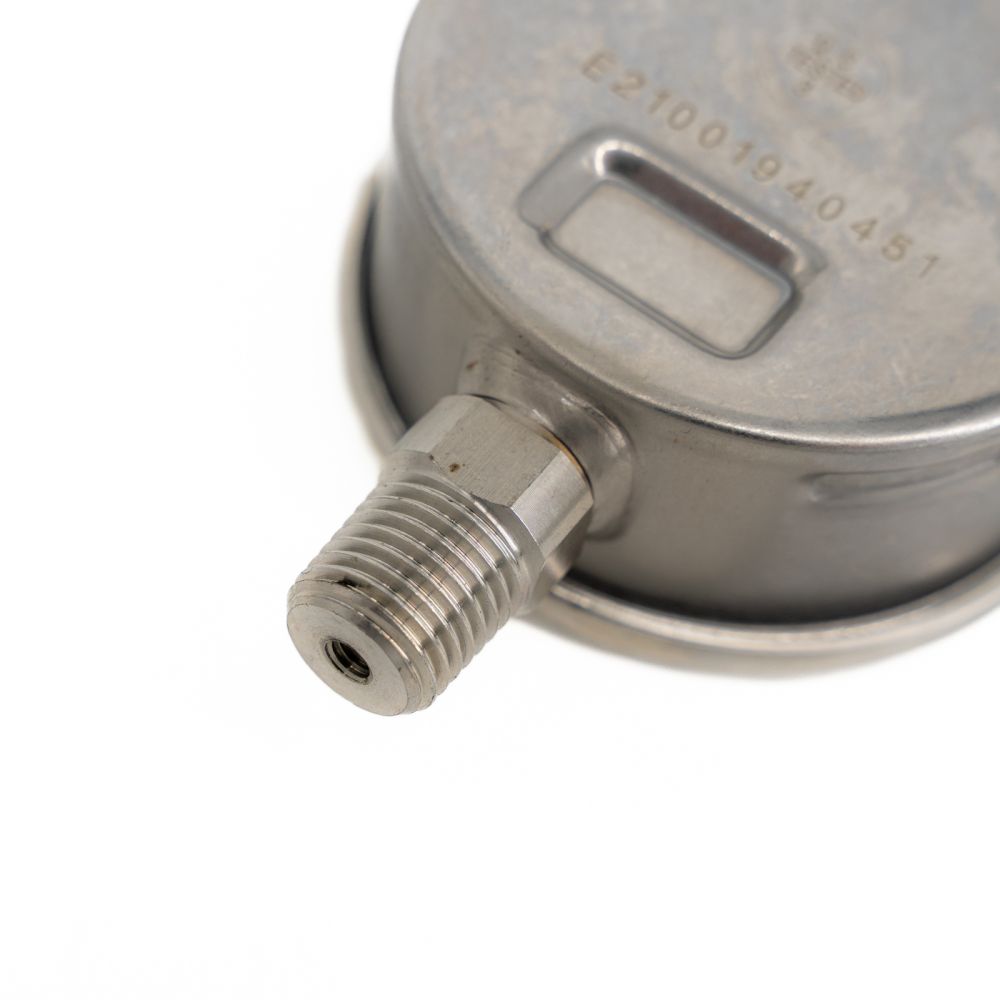 IND111-1 IRP 2-1/2" Liquid Filled Stainless Ammonia Gauge -30 To 150 # 1/4
