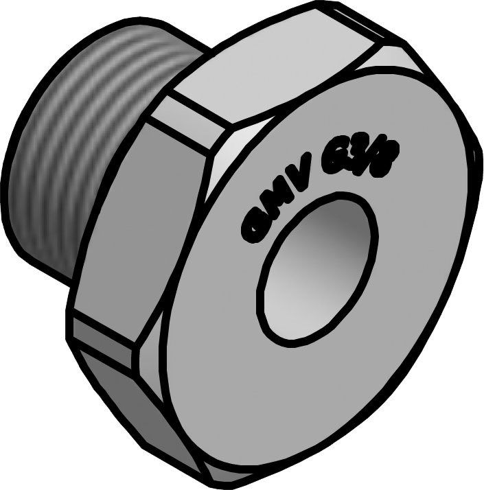027L1267 Danfoss Sight glass ISO 228-G3/8