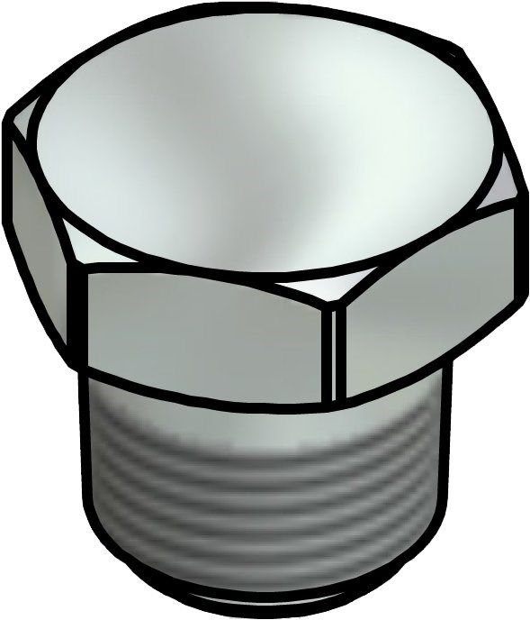 027L1268 Danfoss, Blind for sideconnection, 3/8 NPT