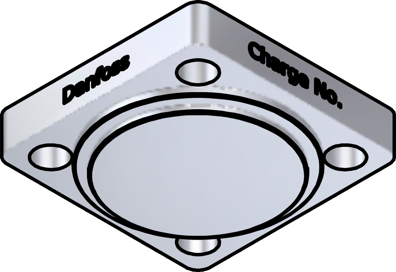 027L4802 Danfoss, ICFB-SS 25 Blind module, Spare part