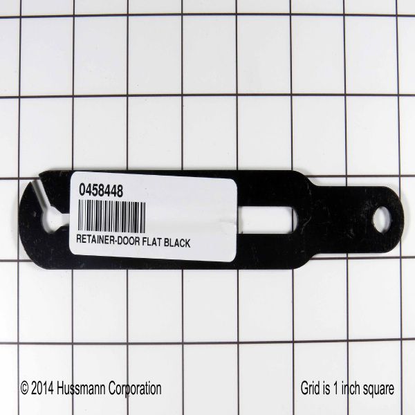 0458448 Hussmann RETAINER-DOOR FLAT BLACK