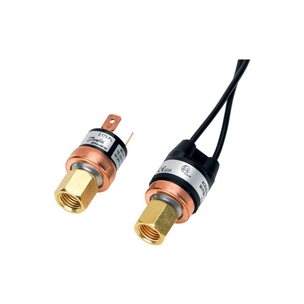 061F9575, DANFOSS, ACB HPM/R,CO 610 CI(480) 1/4FL MAN.RESET SPST-NC, W/DEPRESSO (20pc minimum)