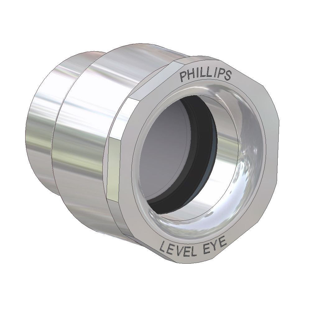 1100 Phillips 2" Level Eye Assembly with Clear Lens