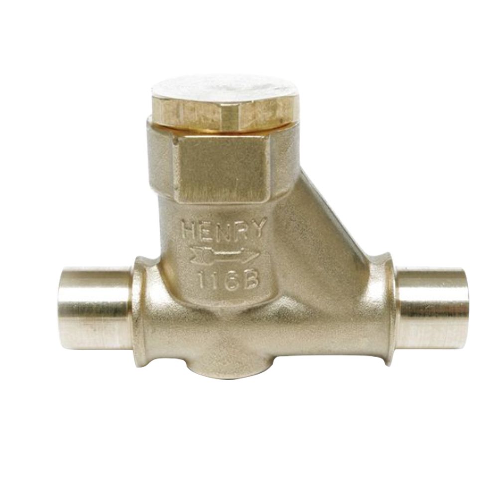 116003 Henry Check Valve, Brass Globe Type 3/8" ODS