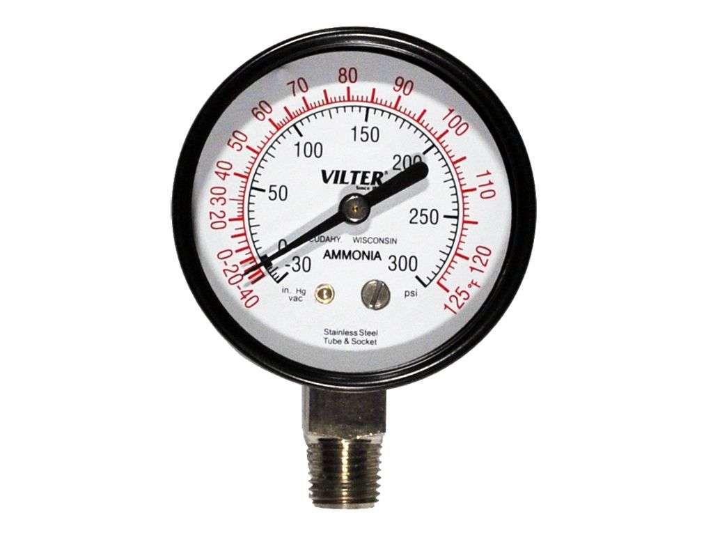 GAUGE 2-1/2 PRESS 30-300 AMM