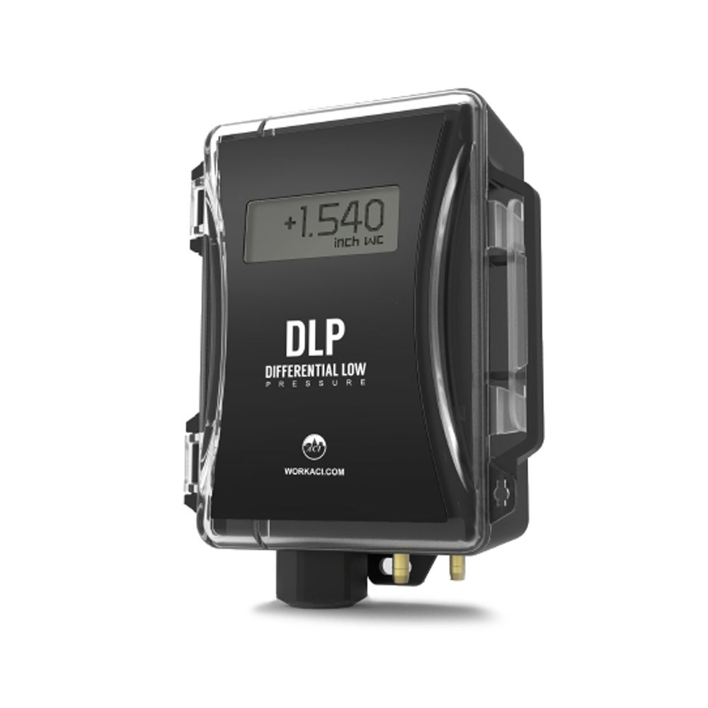 A/DLP-010-W-B-D-B-0-A-0P-S Automation Components Inc (ACI) Differential Low Pressure, 10 inWC, Bidirectional, LCD, 0.25% Accuracy, No Pitot Tube, 4-20mA Output, No Nist, Standard 147418