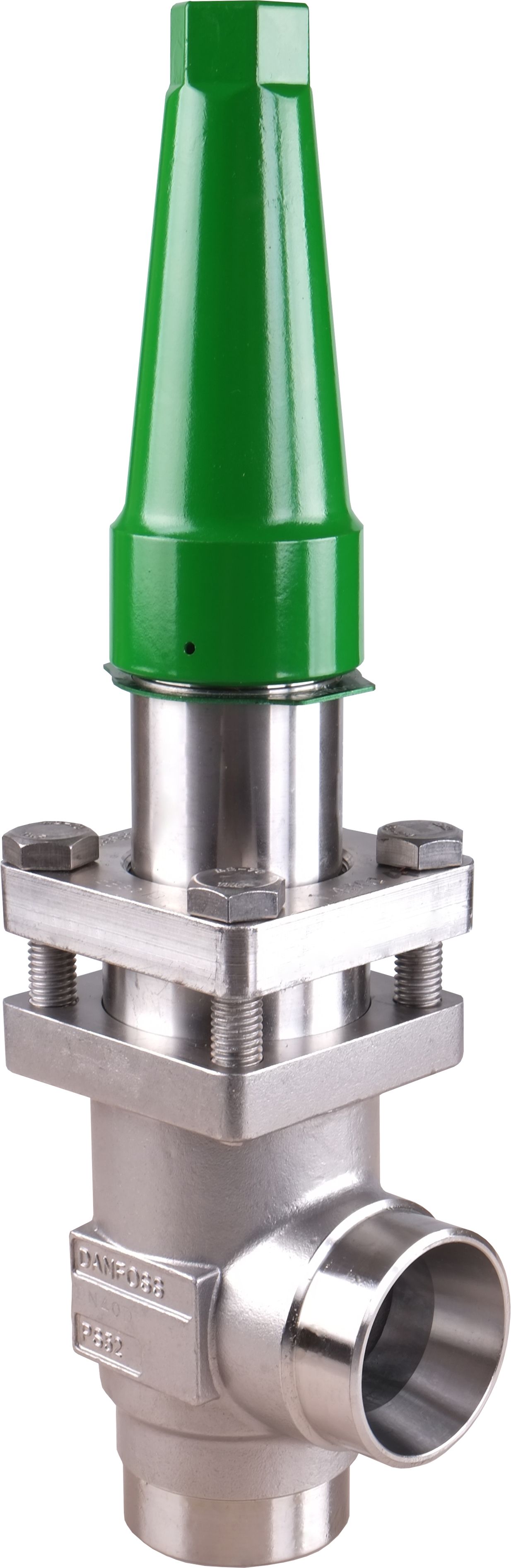 148B6490 Danfoss Stop/Check valve (stainless steel), SCA-X SS 32, Angle 1 1/4" ANSI Sch 40 butt-weld connections