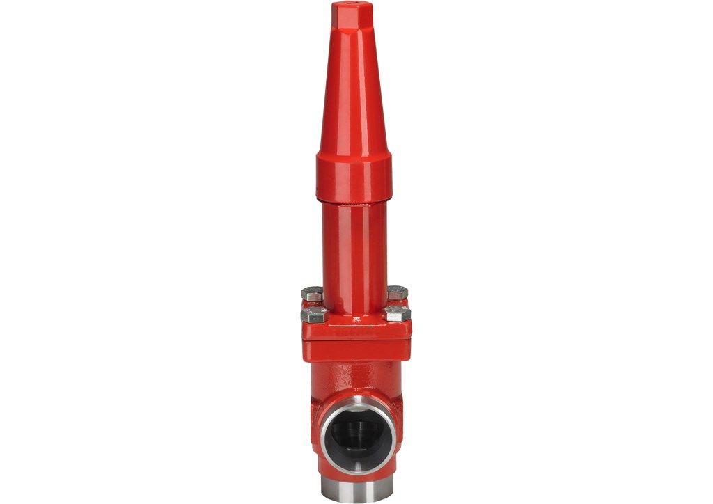 148B5465 Danfoss Shut-off Valve, w/ Long Neck bonnet, SVA-L 25 Angle 1 FPT w/ seal cap