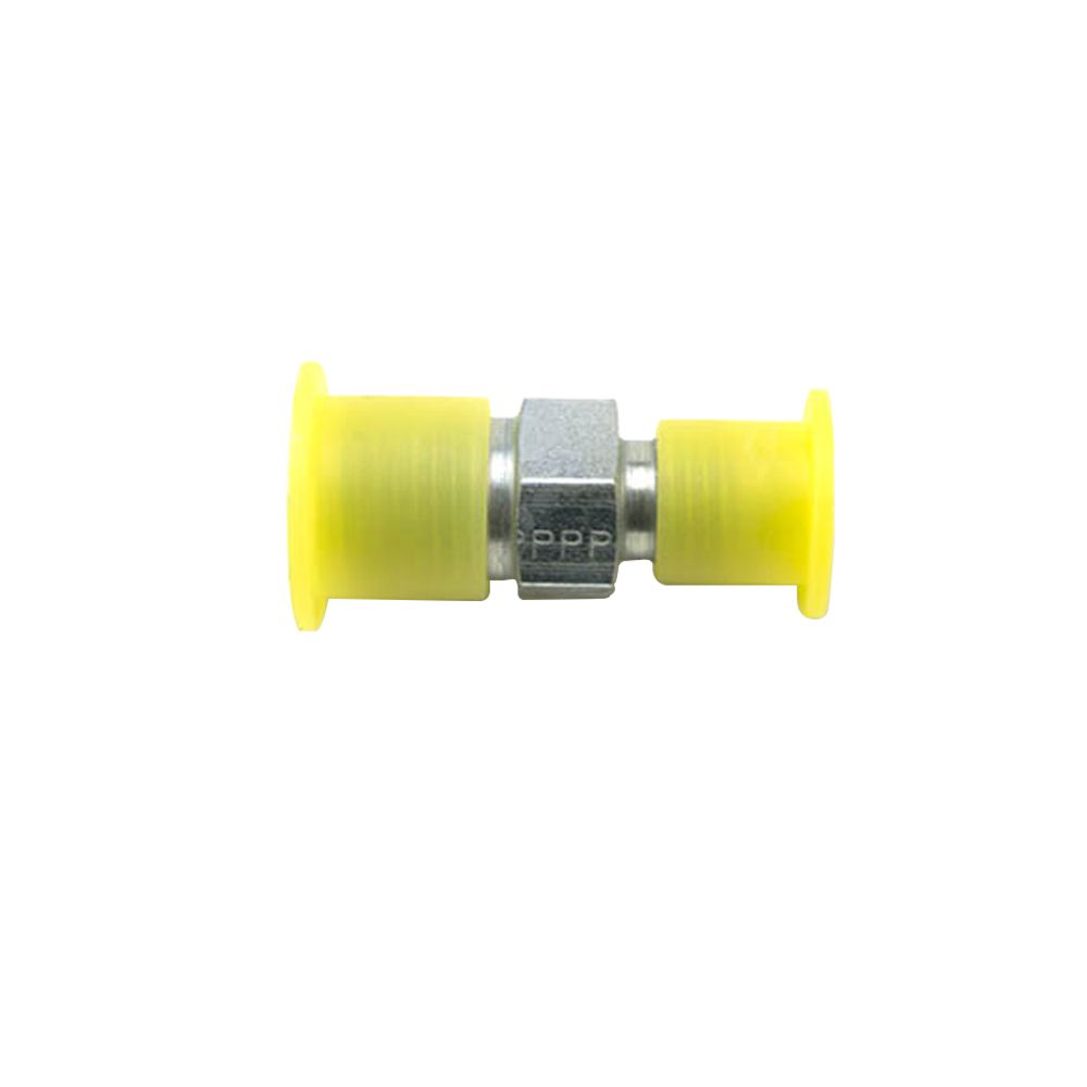 16801, Yellow Jacket, Steel Half Union Ammonia Fittings, 1/4" Male Flare x 1/4" NPT Male Straight