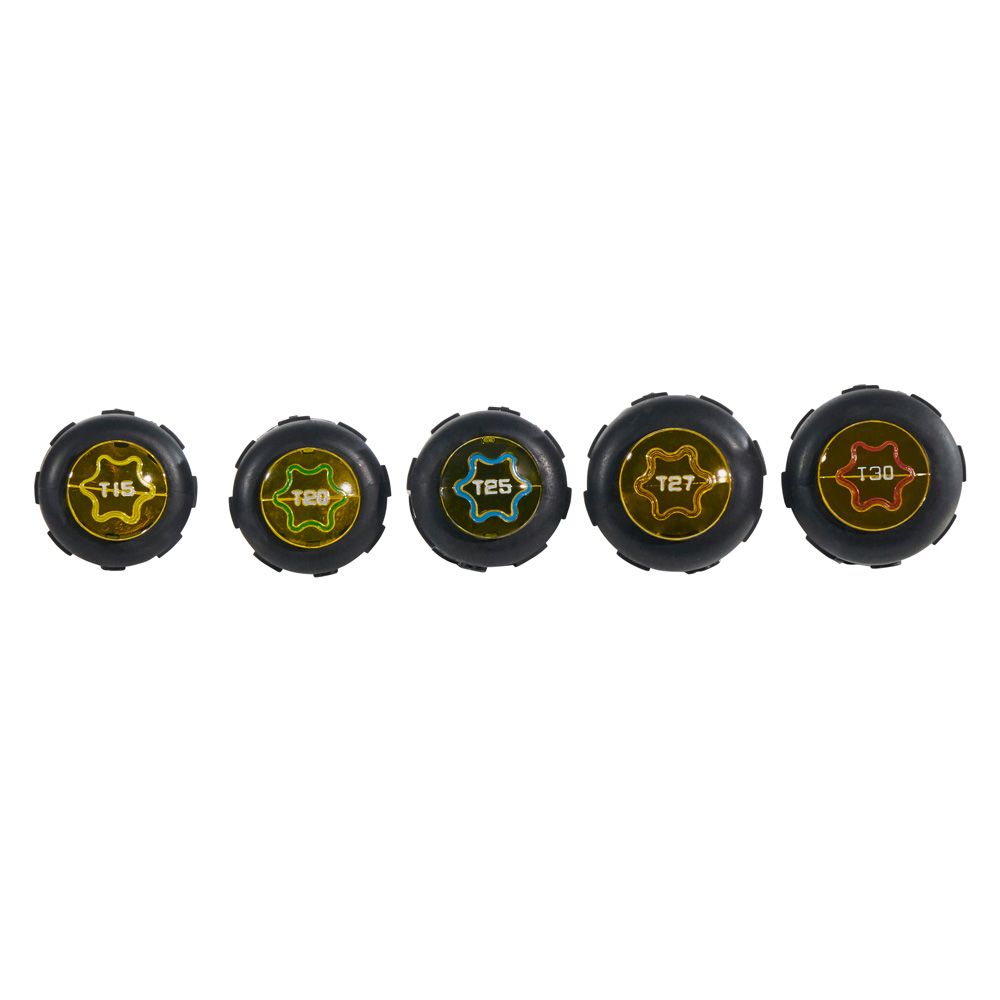 19555 Klein Tools Screwdriver Set, TORX® Cushion-Grip™, 5-Piece
