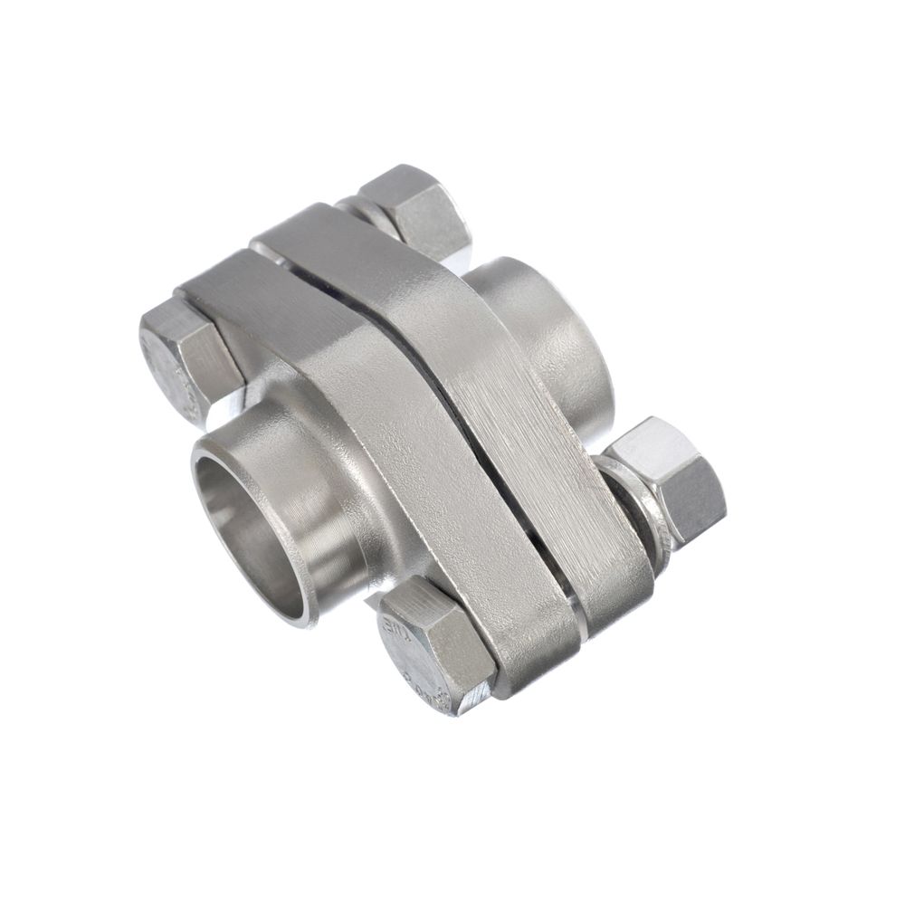 O2PT-1X1/2F Henry Flange Union, Female Pipe Thread - Oval 2 Bolt Flanges 1/2" FPT Female Flange