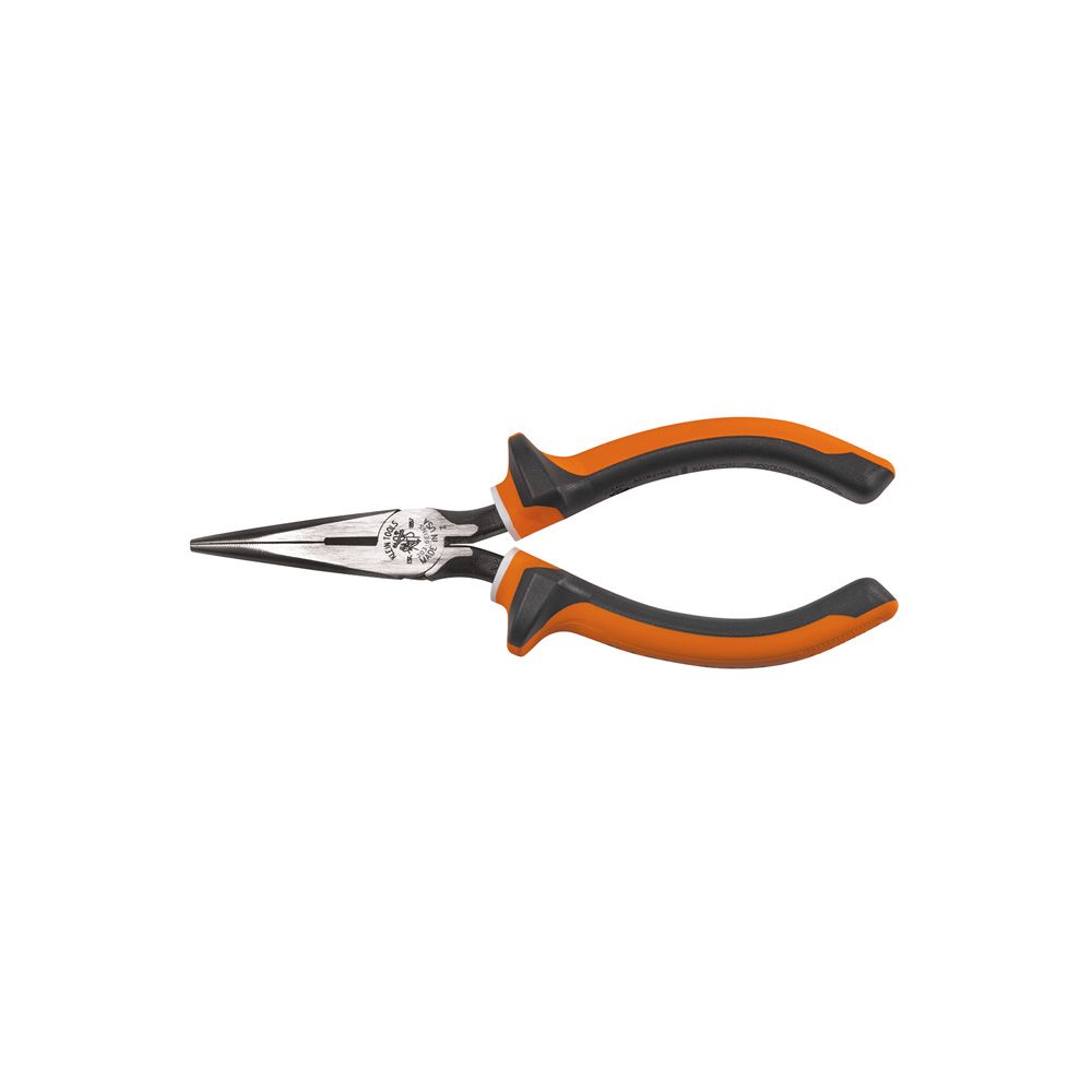 2036EINS Klein Tools Long Nose Side Cutter Pliers 6-Inch Slim Insulated