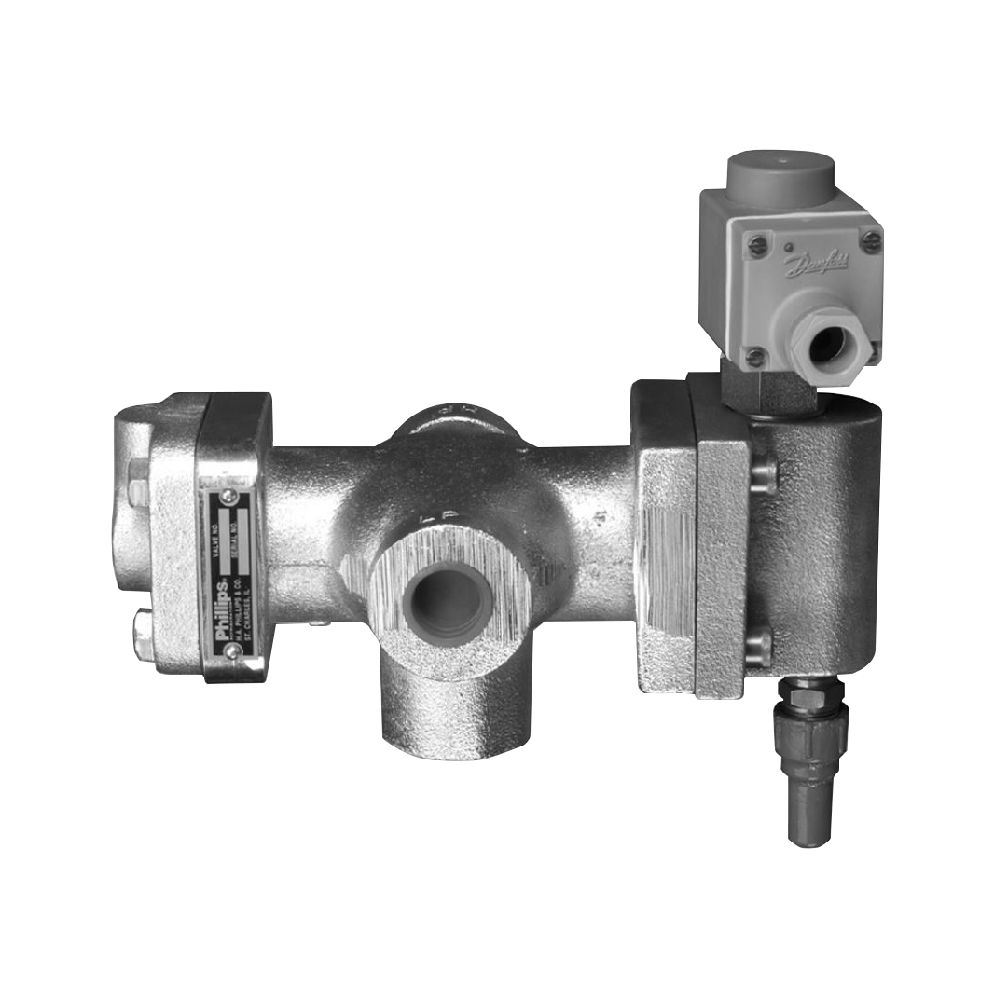 3- Way Valve 1 1/4 Phillips W/120V Coil