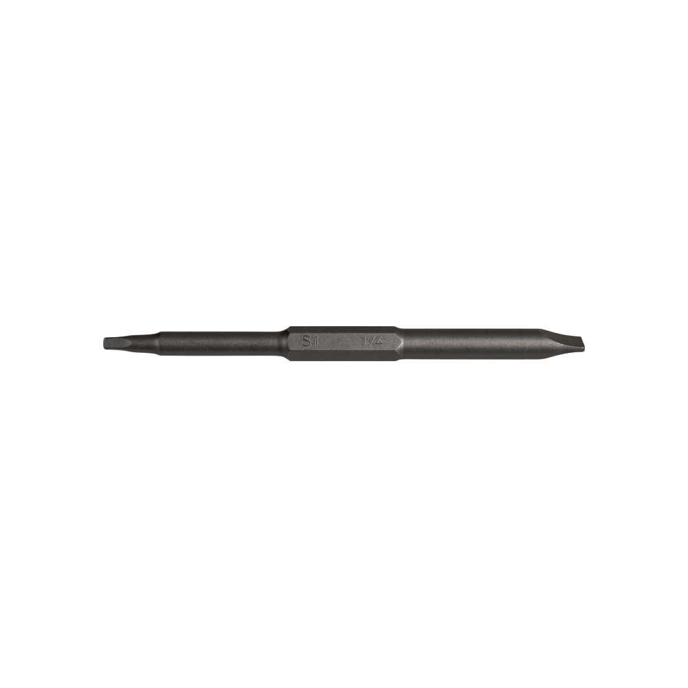 32411 Klein Tools Replacement Bit #1 Square, 1/4-Inch Slotted