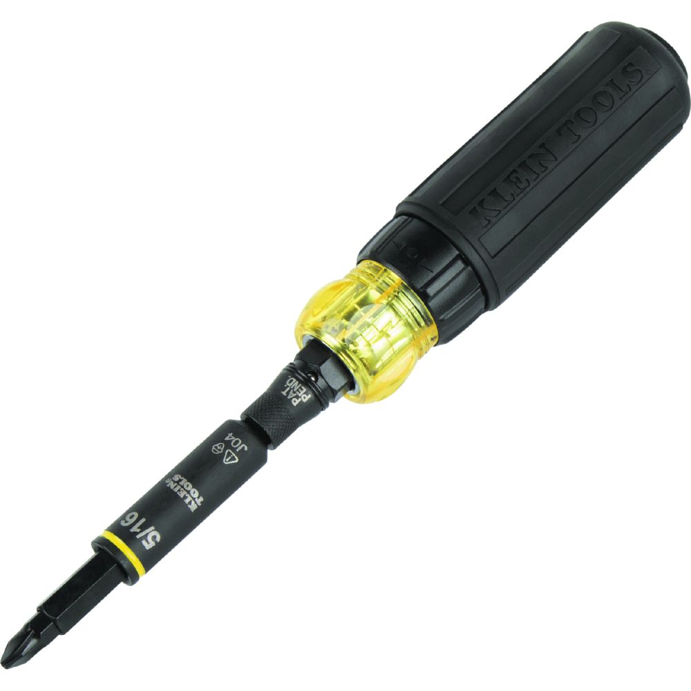 32500HDRT Klein Tools KNECT™ 11-in-1 Ratcheting Impact Rated Screwdriver / Nut Driver