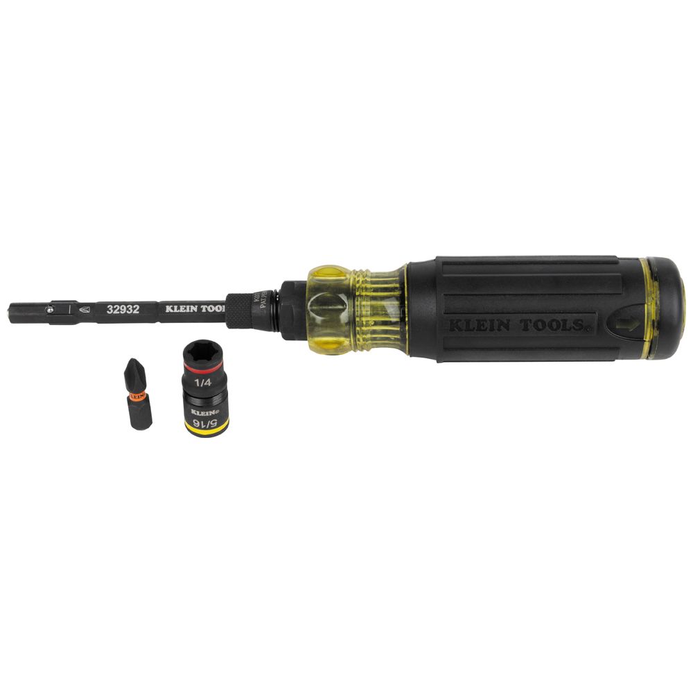 32516HD Klein Tools KNECT™ 16-in-1 Impact Rated Hybrid Screwdriver / Nut Driver