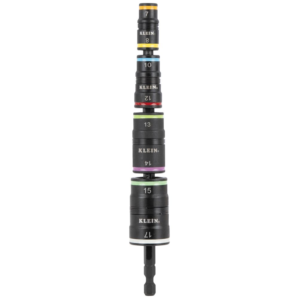 32934M Klein Tools 8-in-1 Metric Impact-Rated Flip Socket Set