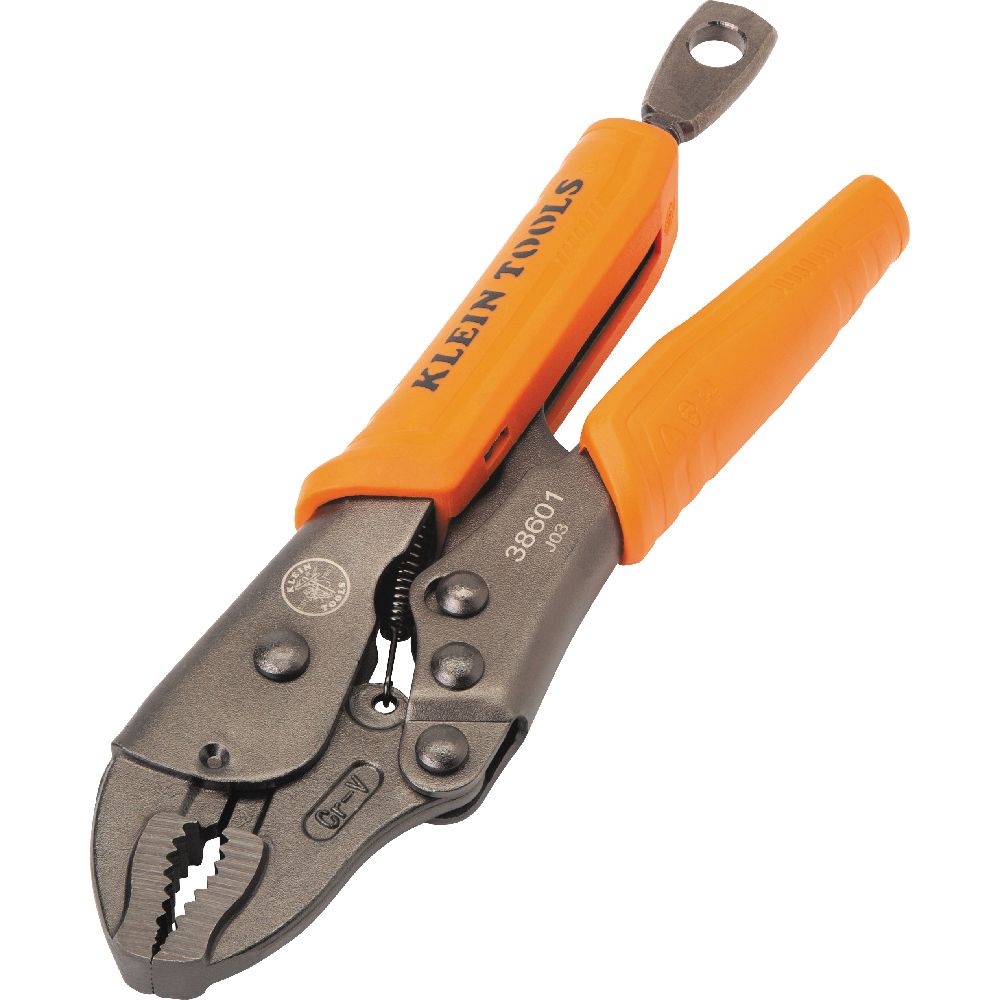 38601 Klein Tools Curved Jaw Locking Pliers, 7-Inch