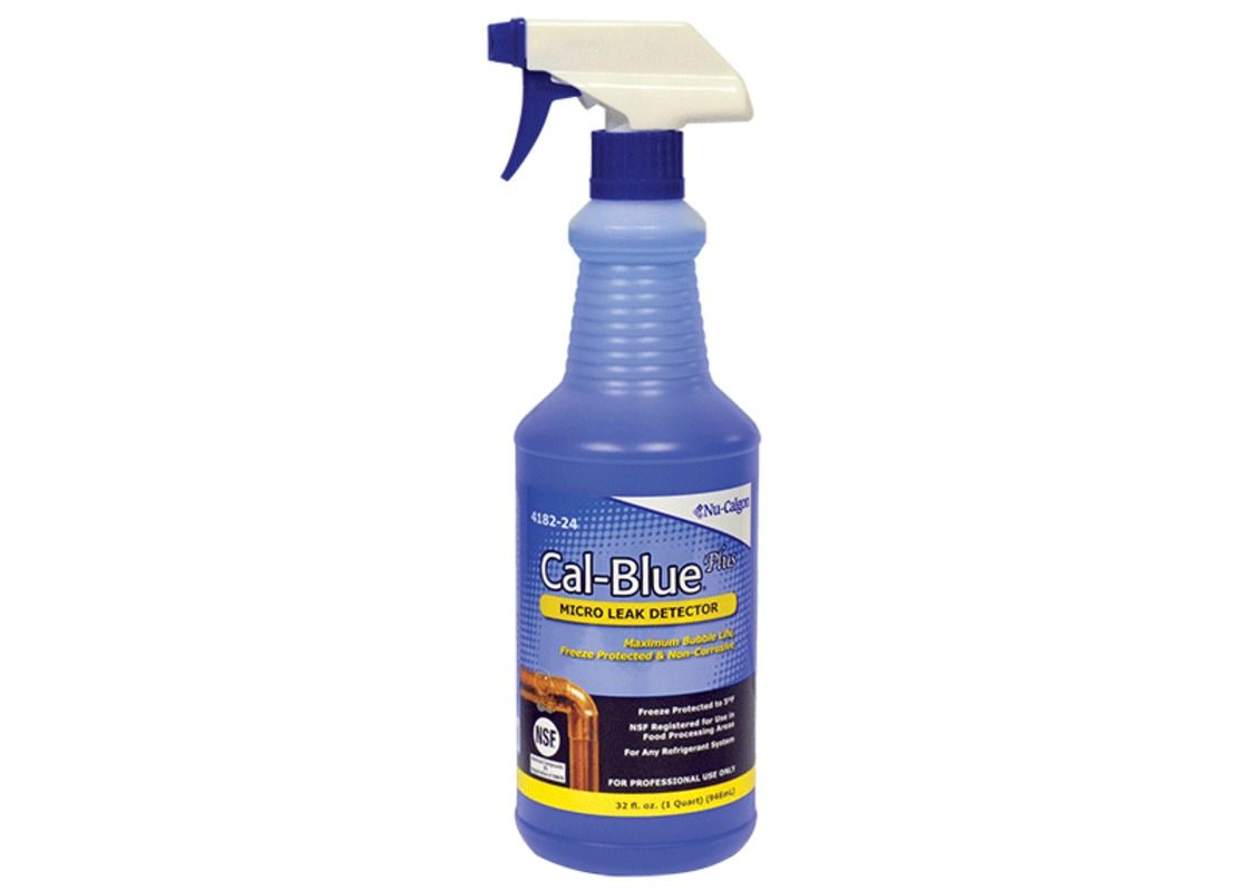 4182-24 Nu-Calgon Gas Leak Detector, Cal-Blue Plus 1 qt.