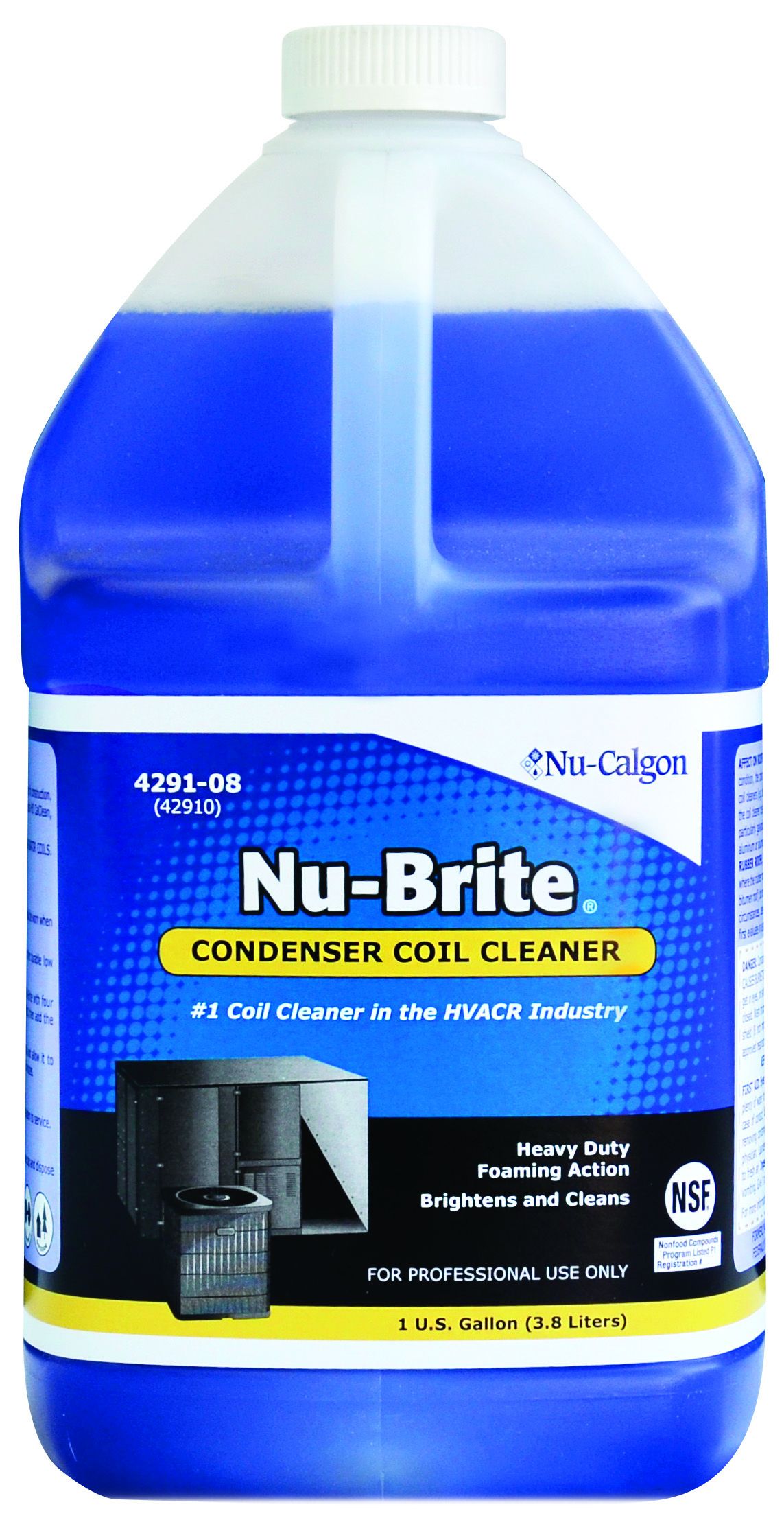 4291-08 Nu-Calgon Gallon Foaming (Requires Rinsing) Nu-Brite