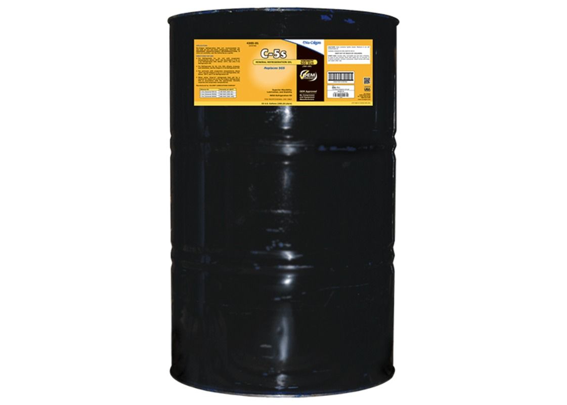 4305-01 Nu-Calgon Refrigeration Oil, C-5s 55 gal. drum