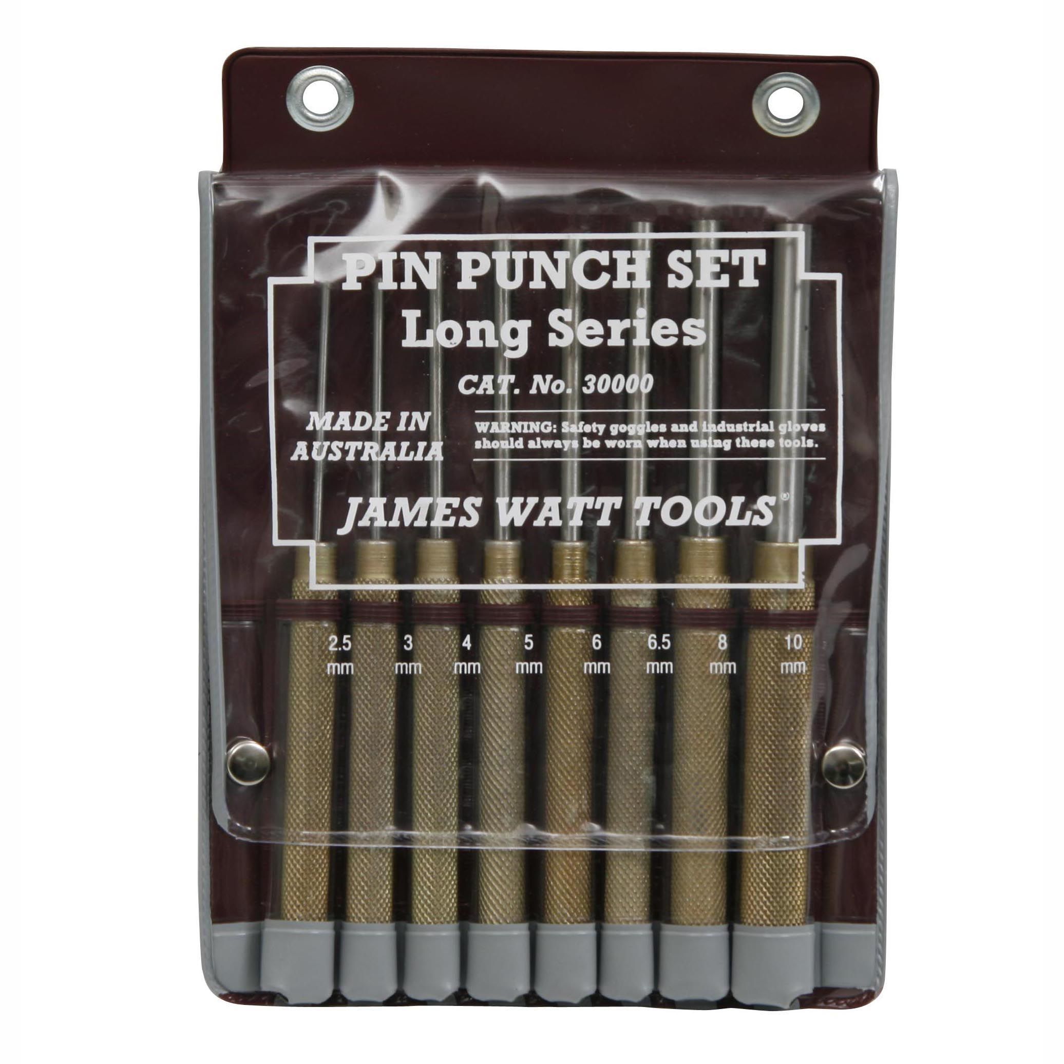 4PPLSET8 Klein Tools Pin Punches Long 8 Piece Set
