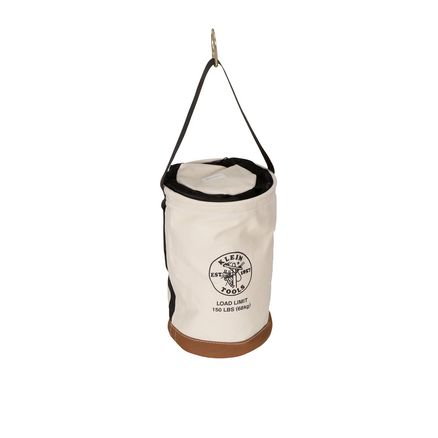 5104CLR22 Klein Tools Canvas Bucket with Bucket Top, 22-Inch