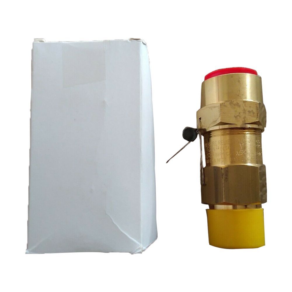 5244-200 Henry 1 Mpt X 1 Fpt Relief Valve Brass Straight-Thru 200Psi