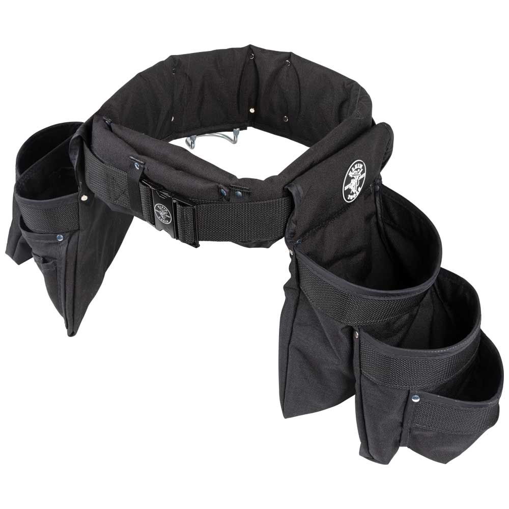 5709L Klein Tools Electrician's Padded Tool Belt/Pouch Combo, 11-Pocket, 4-Piece, L