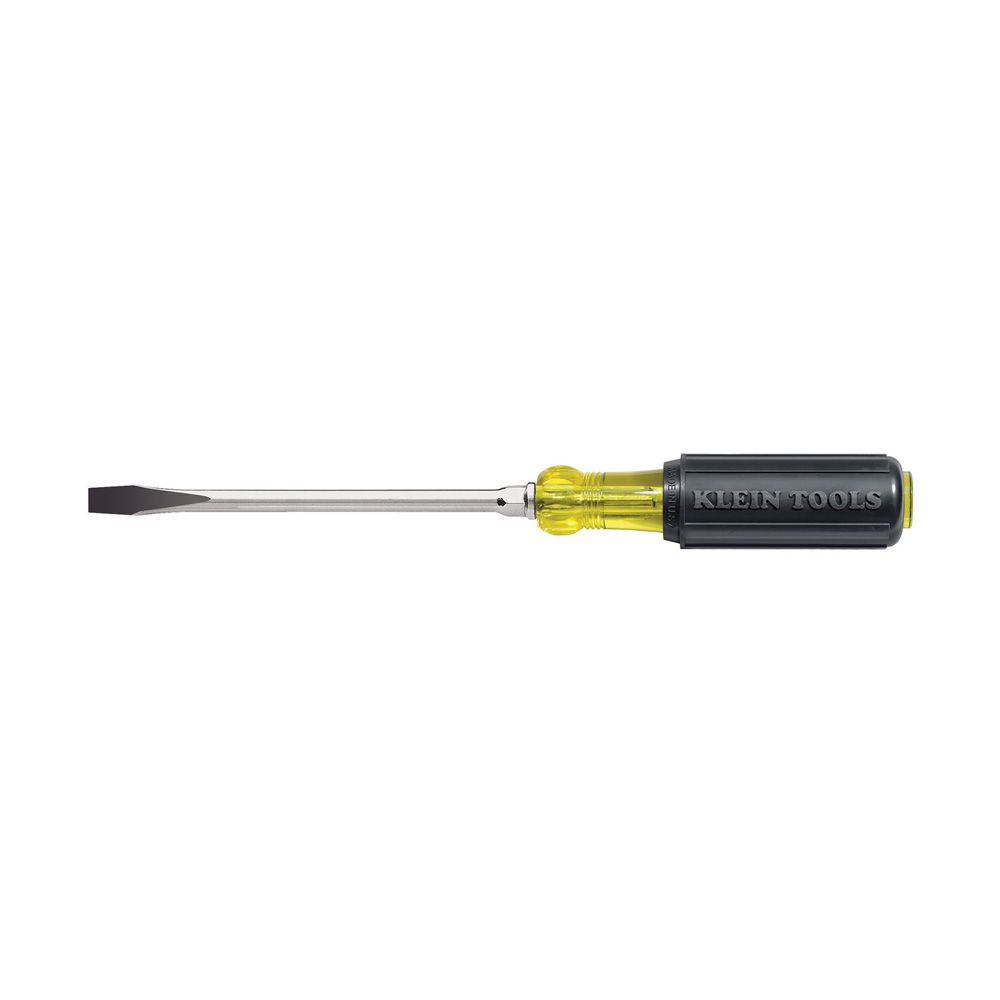 602-10 Klein Tools 3/8-Inch Keystone Screwdriver, 10-Inch Round Shank