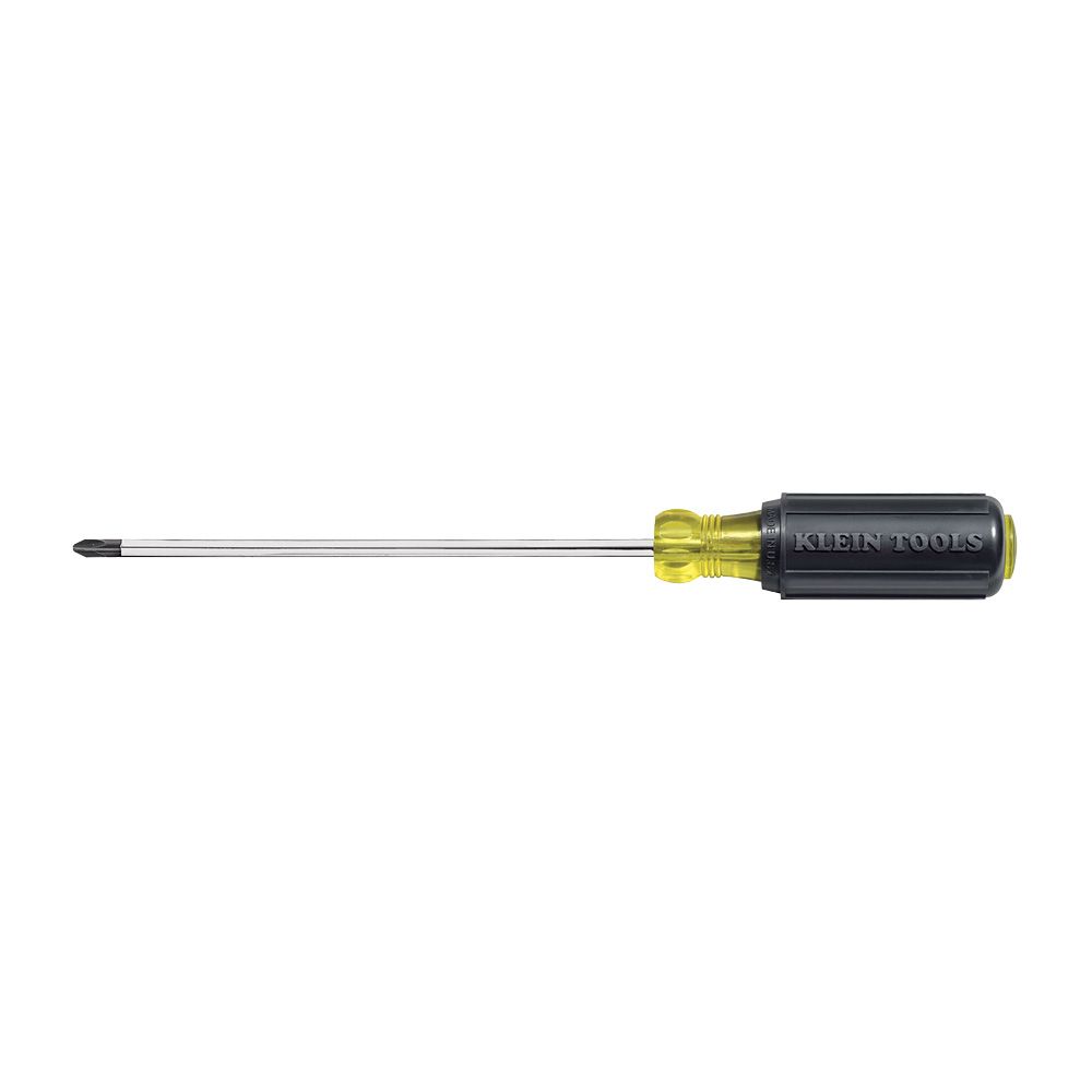 603-6 Klein Tools #3 Phillips Screwdriver, 6-Inch Round Shank