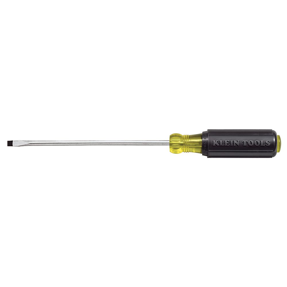 608-4 Klein Tools 1/8-Inch Cabinet Mini Screwdriver, 4-Inch Round Shank