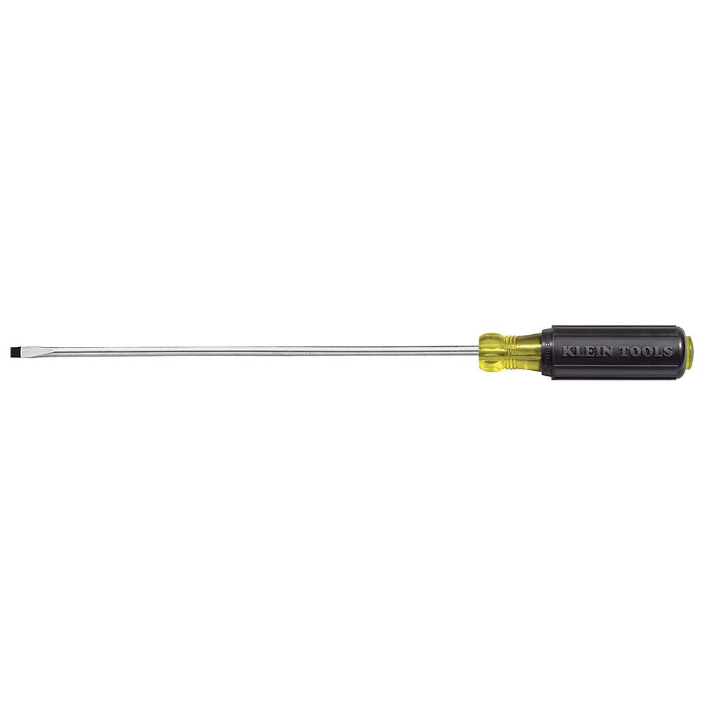 608-6 Klein Tools 1/8-Inch Cabinet Mini Screwdriver, 6-Inch Round Shank