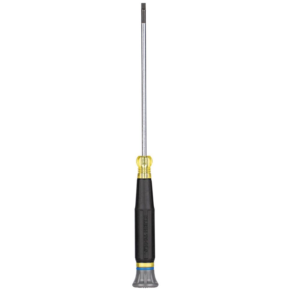 6254 Klein Tools 1/8-Inch Slotted Precision Screwdriver, 4-Inch Shank
