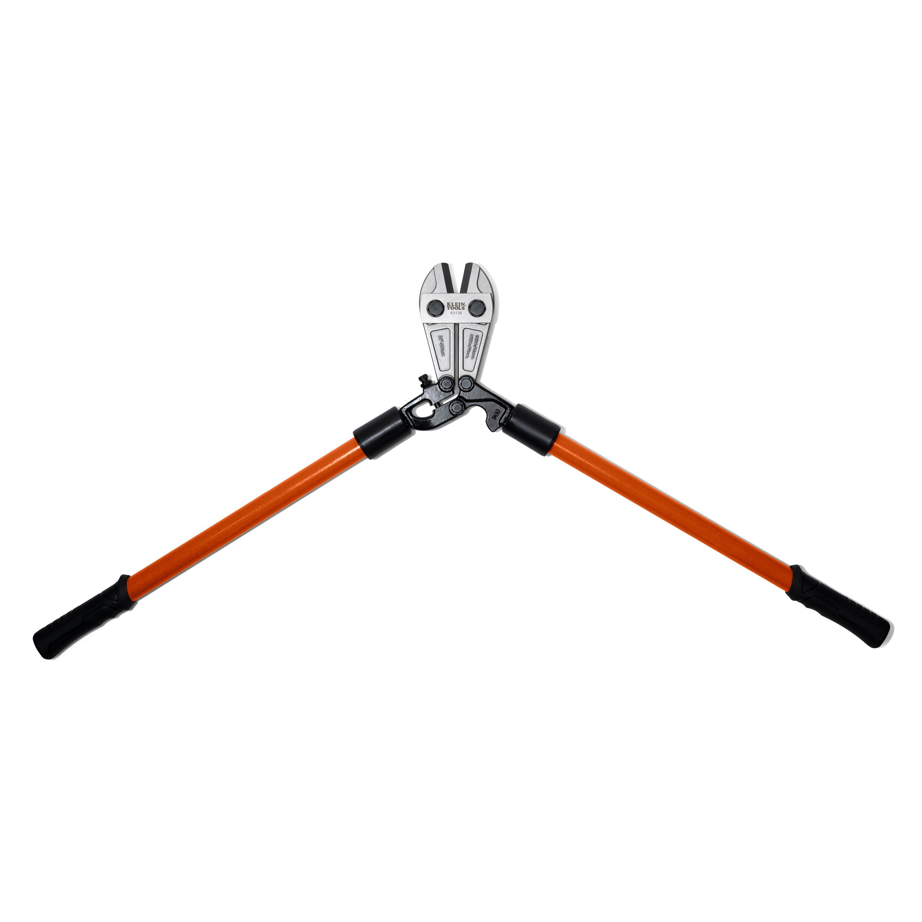 63136 Klein Tools Bolt Cutter, Fiberglass Handle, 36-1/2-Inch