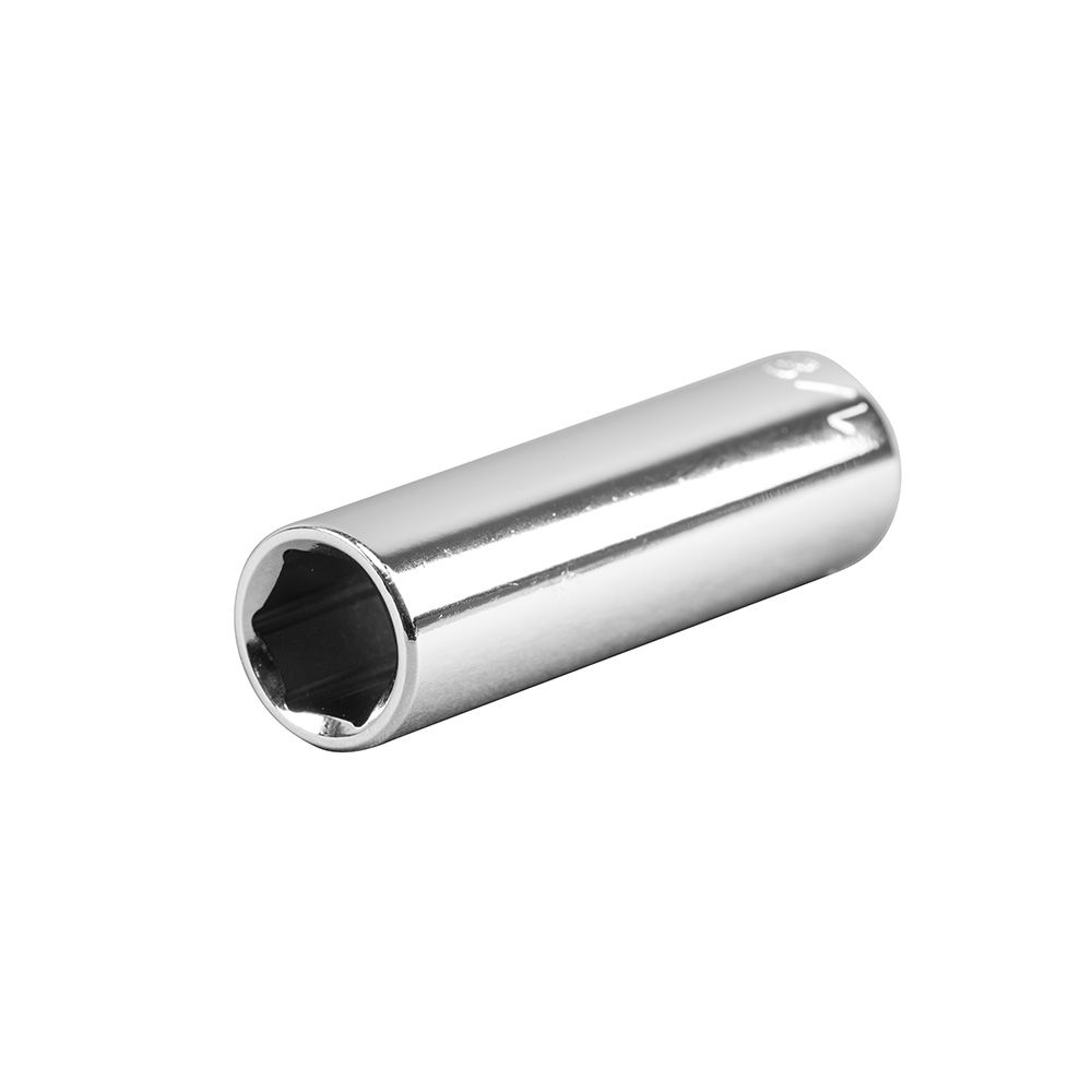 65712 Klein Tools 1/2-Inch Deep 6-Point Socket, 3/8-Inch Drive