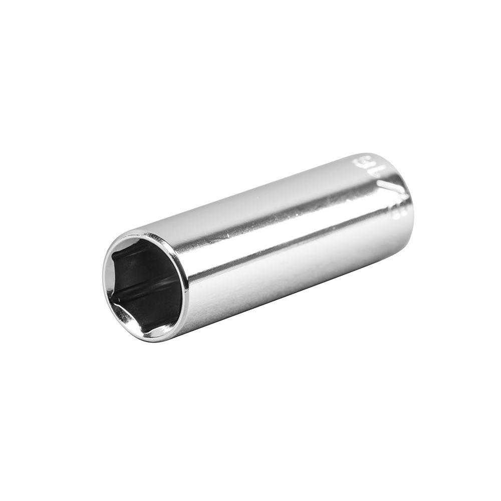 65713 Klein Tools 9/16-Inch Deep 6-Point Socket, 3/8-Inch Drive