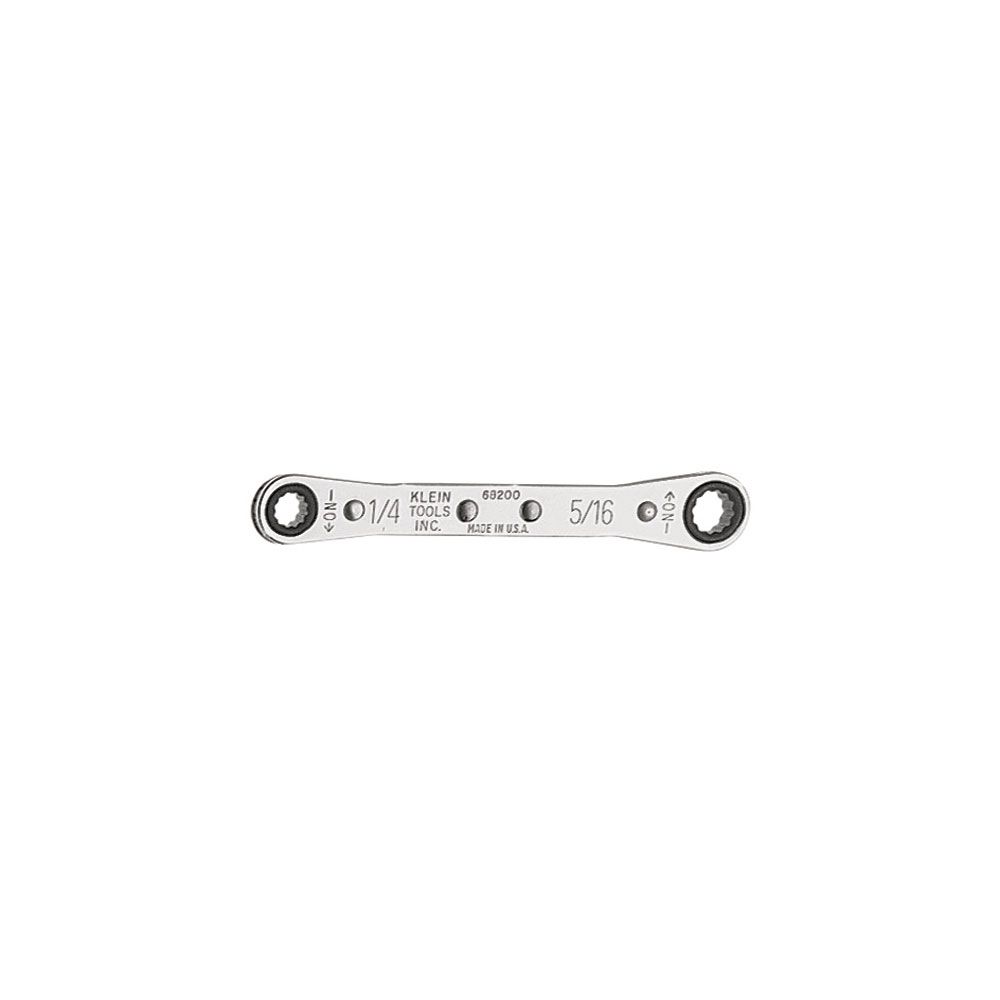 68200 Klein Tools Ratcheting Box Wrench 1/4-Inch x 5/16-Inch