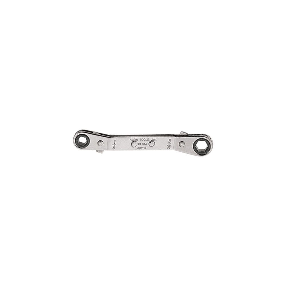 68234 Klein Tools Reversible Ratcheting Box Wrench 1/4 x 5/16-Inch