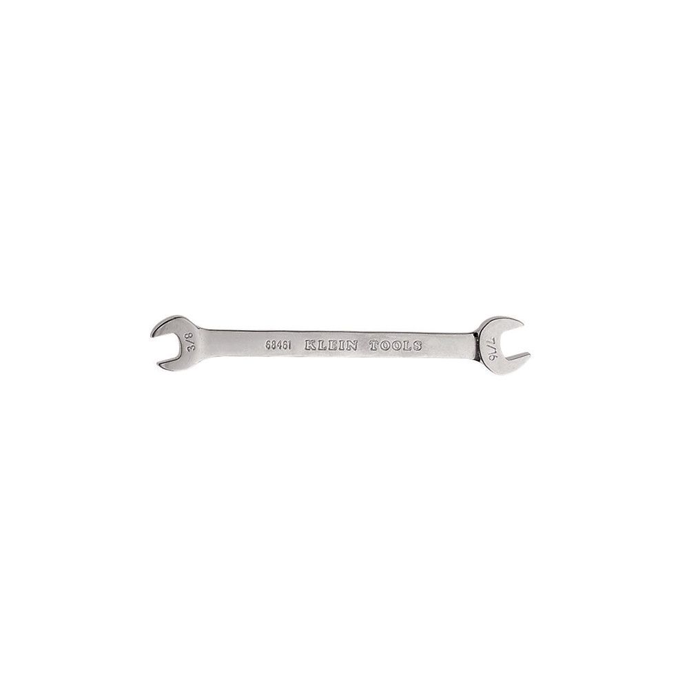 68461 Klein Tools Open-End Wrench 3/8-Inch, 7/16-Inch Ends