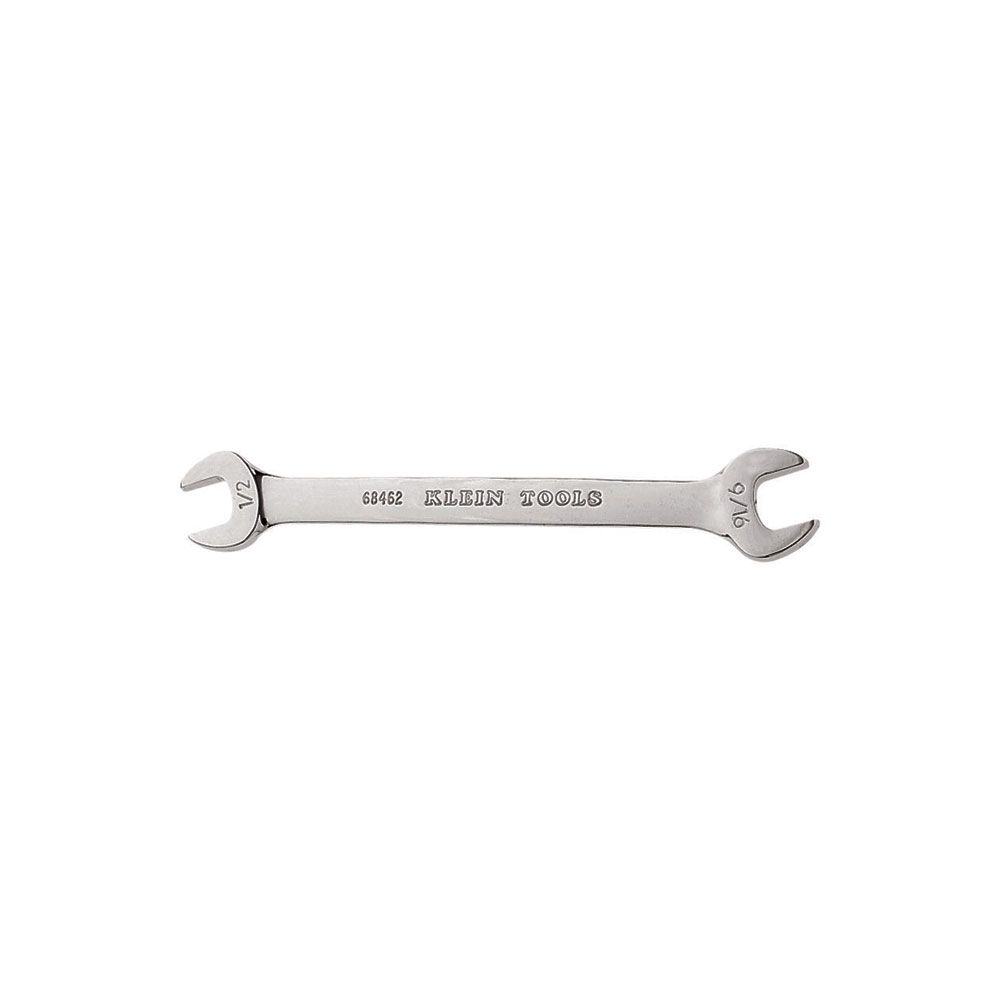 68462 Klein Tools Open-End Wrench 1/2-Inch, 9/16-Inch Ends