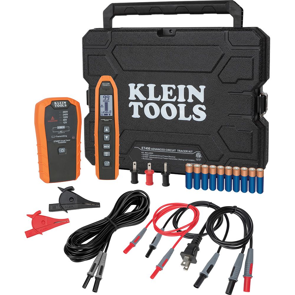 69359 Klein Tools Lead Adapters, Red and Black, 3-Foot