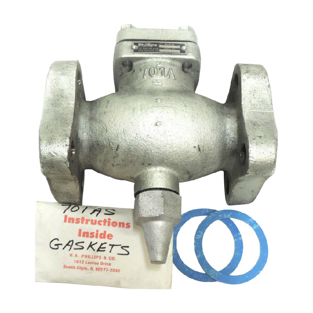Pilot Operated Valve, 23/32 Port, 705A-110L Spring, 445.32 Metering Plug, Less Flanges, Less Strainer Phillips