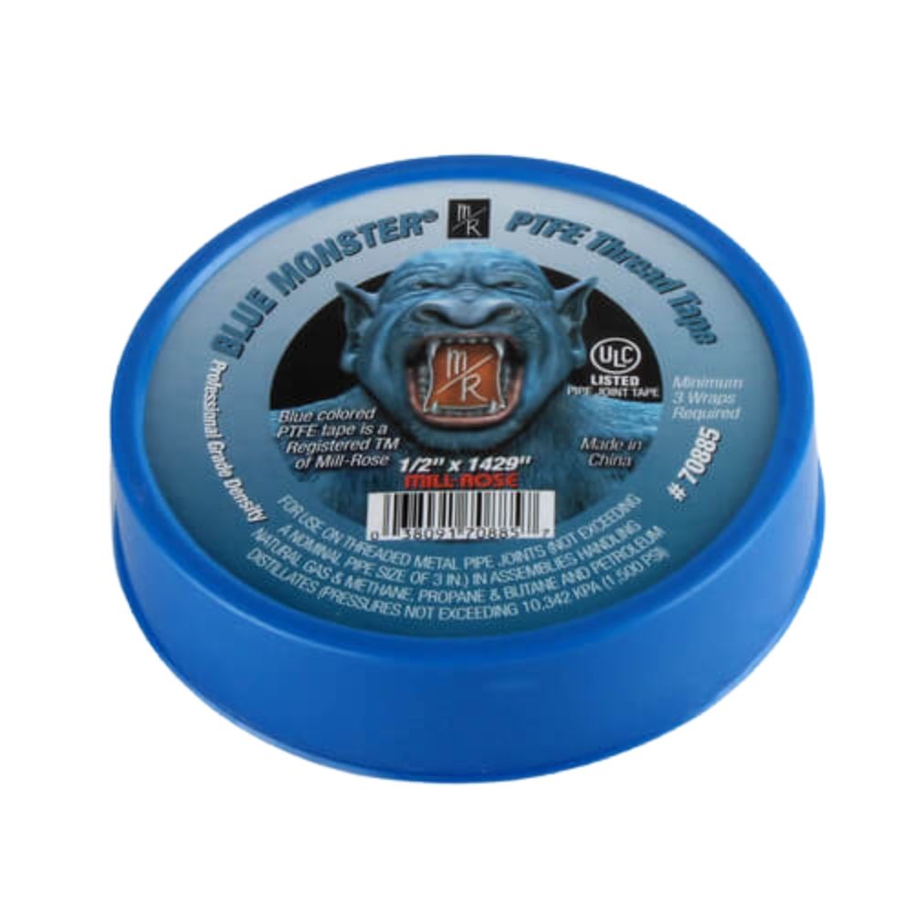 70885 Blue Monster 1/2 X 1429 Blue Monster Thread Seal Tape