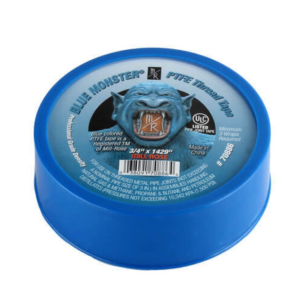 3/4" x 1429" BLUE MONSTER THREAD SEAL TAPE