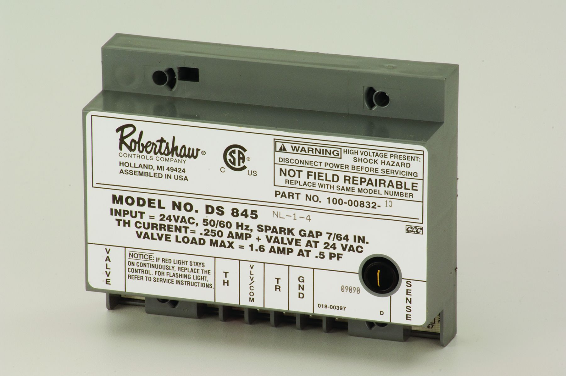 780-502 Robertshaw IGNITION CONTROL DIRECT SPARK BOARD DS845
