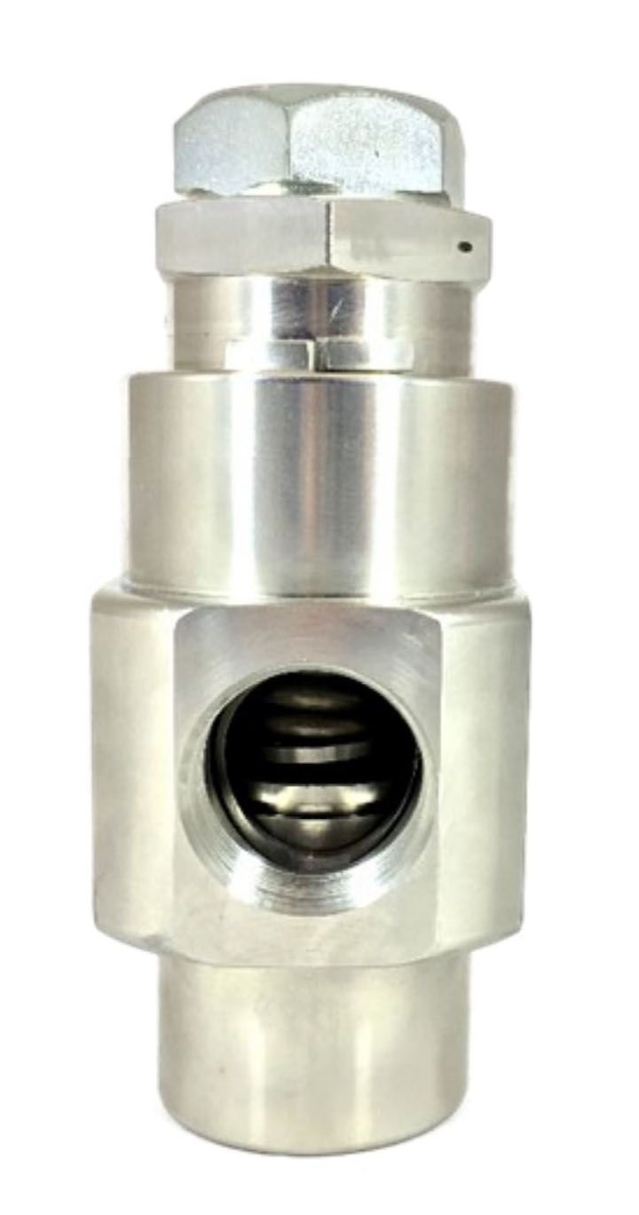 Cyrus Shank 815 QR-375 Safety Relief Valve, 1", 1 1/2", Stainless Steel