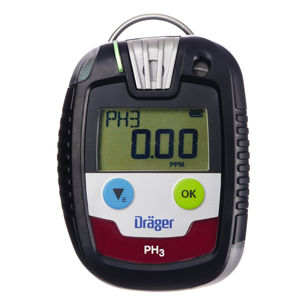 8326355 Draeger Pac 8000 Phosphine (PH₃) Portable Single Gas Detector