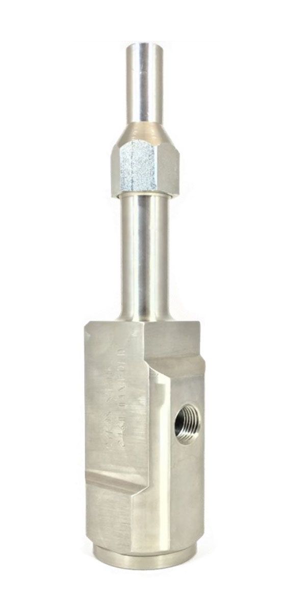 Cyrus Shank 846M SS 3-Way Shut-Off Valve, 1/2, 1/2, Stainless Steel