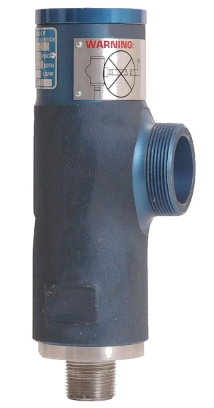 Cyrus Shank 851A-225 3/4" Safety Relief Valve, 3/4", 2", Aluminum